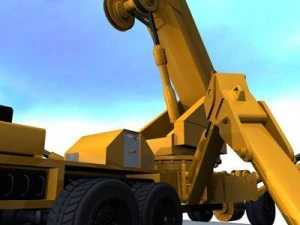 wheeled spider platform 3D Model