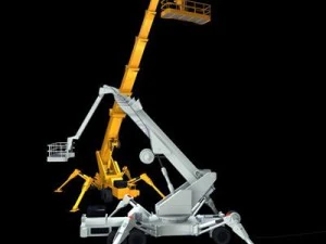 wheeled spider platform 3D Model