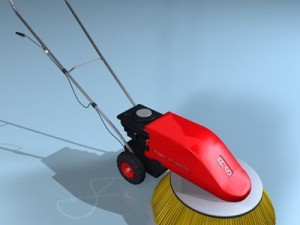 road sweeper 3D Model