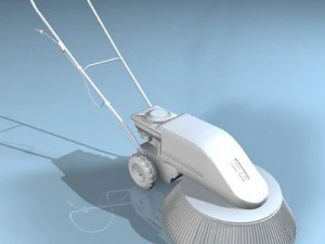 road sweeper 3D Model