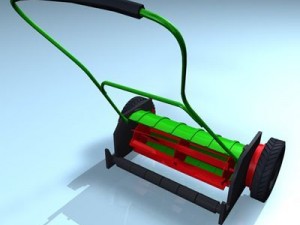 push mower 3D Модель