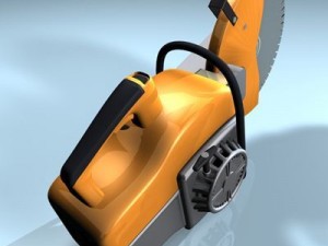 cut off saw 3D 모델