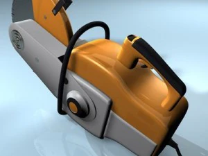 cut off saw 3D Model