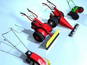 mower collection Modelo 3D