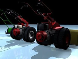 mower collection 3D Model