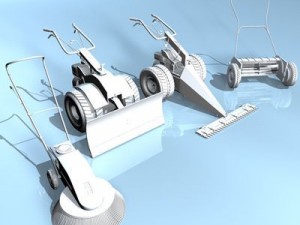 mower collection Modelo 3D