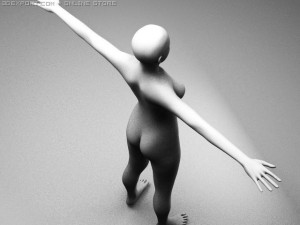 woman 3D 模型