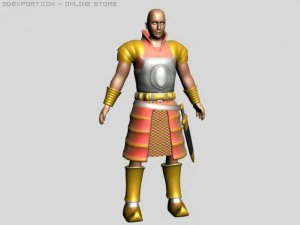 koninklijke soldaat 3D Model