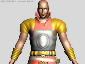 koninklijke soldaat 3D Model