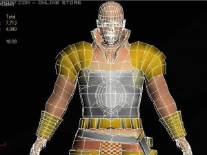 koninklijke soldaat 3D Model