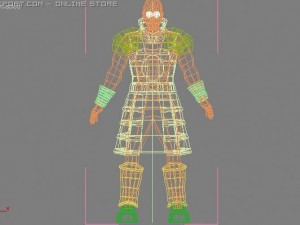royal soldier 3D 모델