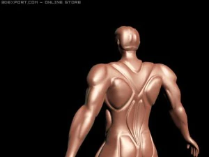 strong man 3D Model