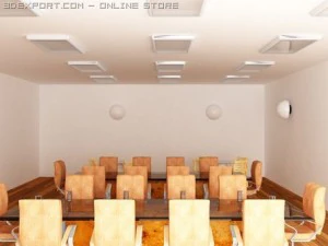 конференц-стіл 3D Модель