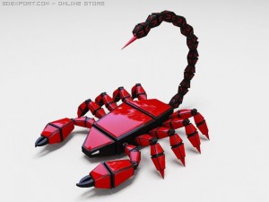 3d scorpio 3D Model
