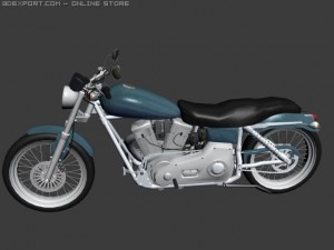 harley davidson Modelo 3D