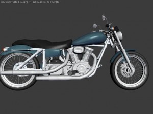 harley davidson Modelo 3D