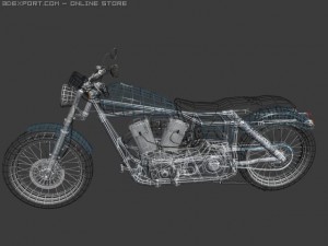 harley davidson Modelo 3D