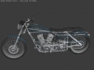 harley-davidson Modèle 3D