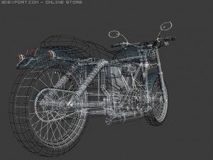 harley davidson Modelo 3D