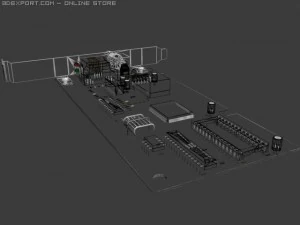 net adapter 3D Model