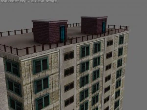 low poly home 3D Model