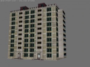 low poly home 3D Model