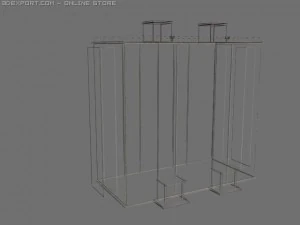 low poly home 3D Model