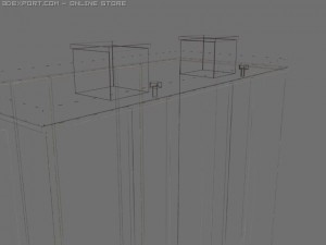 low poly home Model 3D
