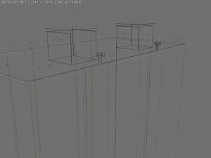 low poly home 3D Model