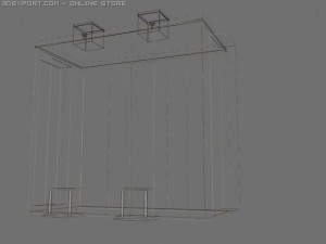 low poly home Model 3D