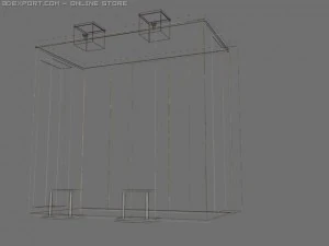 low poly home 3D Model