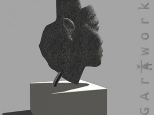 bust of queen nefertiti 3D Model