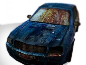 rusty old car 3D Models