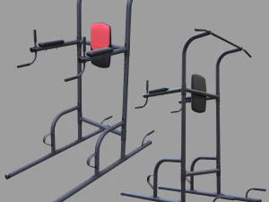 weider power tower 3D Model