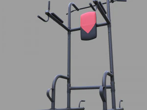 weider power tower 3D Model