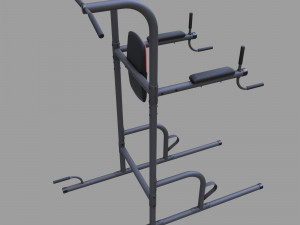 weider power tower Modello 3D