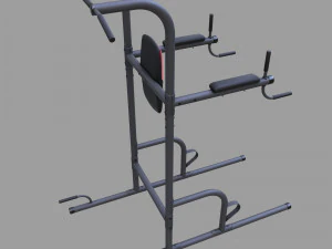 weider power tower 3D Model
