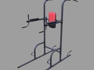 weider power tower 3D Model