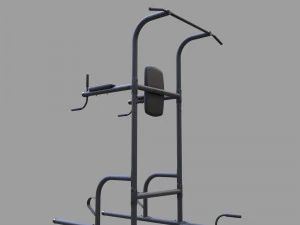 weider power tower 3D Model