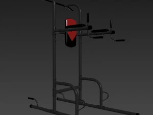 weider power tower 3D Model