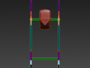 weider power tower Modello 3D