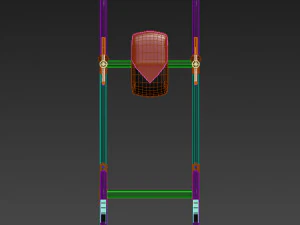 weider power tower 3D Model