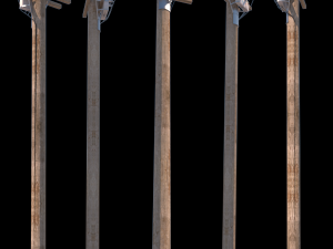 utility pole 3D Model