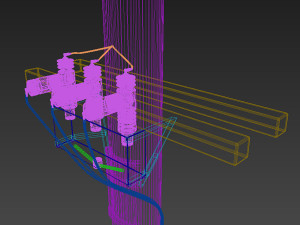 utility pole 3D Model