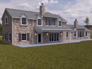large single family home 3Dモデル