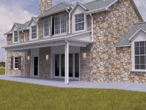 large single family home 3Dモデル