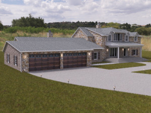 large single family home 3Dモデル
