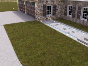 large single family home 3Dモデル