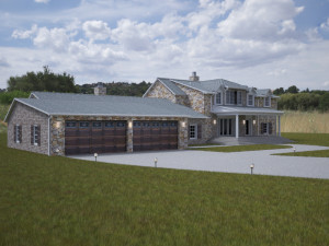 large single family home 3Dモデル