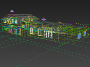 large single family home 3Dモデル